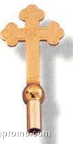 9" Church Cross Flagpole Ornament