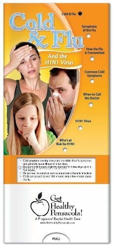 Cold & Flu And The H1n1 Virus - Pocket Slider Chart/ Brochure
