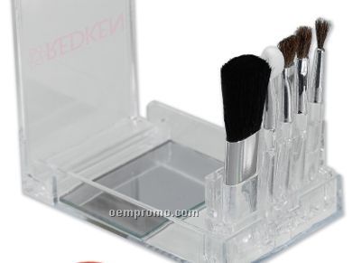 5 Pieces Flip Mirror Brush Set