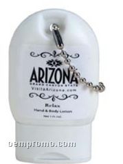Bath Gel In Toggle Bottle With Key Chain