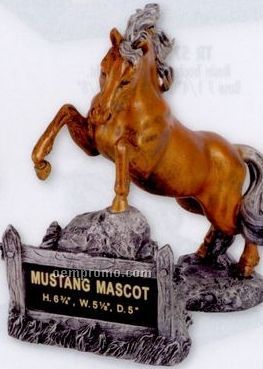 Mustang School Mascot
