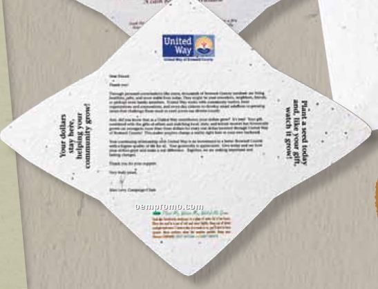 Self Mailer Envelope /6"X4 1/2" Folded