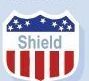 Shield Stock Shape Memo Board