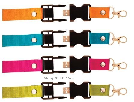 Flash Drive Lanyard (512 Mb)