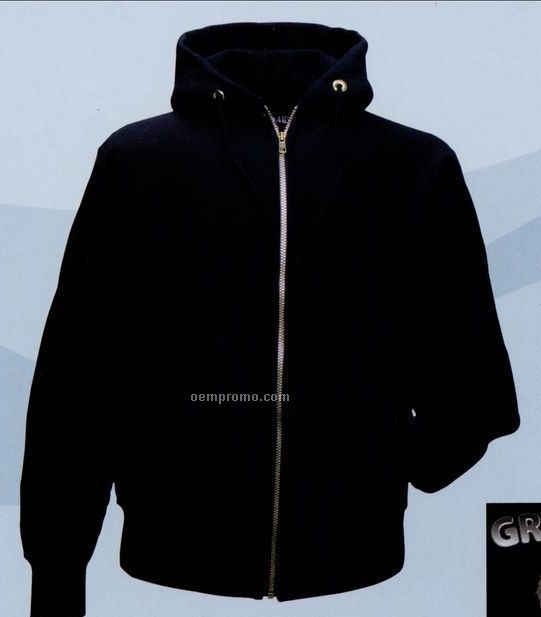 Graybear Full Zip Hooded Sweatshirt (Ash Gray)