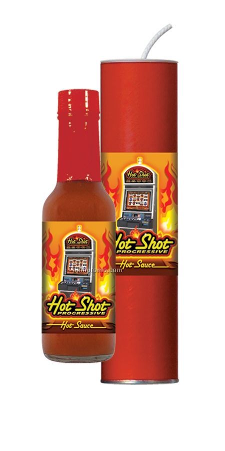 Red Firecracker Tube Hot Sauce