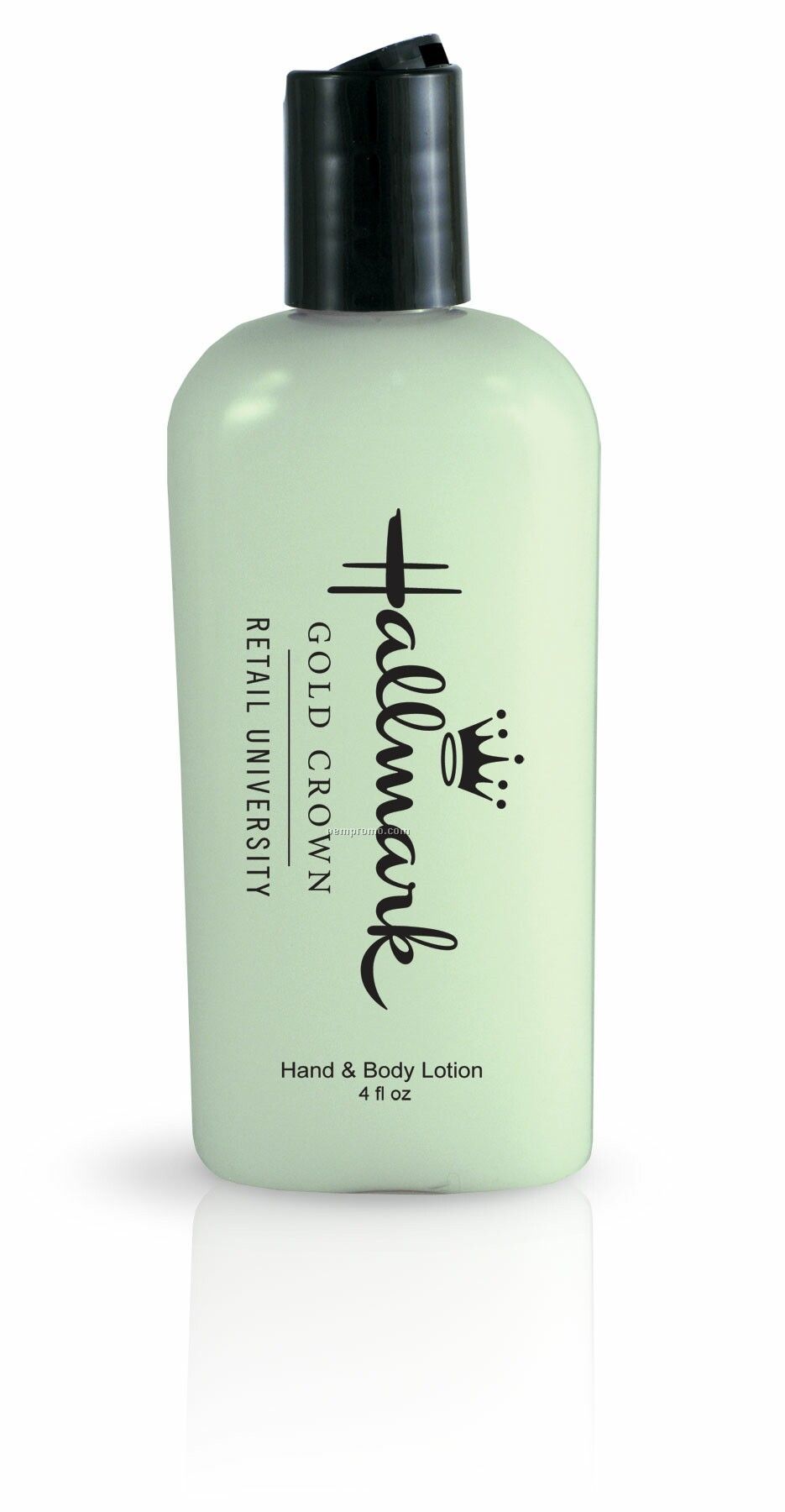4 Oz. Hand & Body Lotion In Oval Bottle With Press Lid