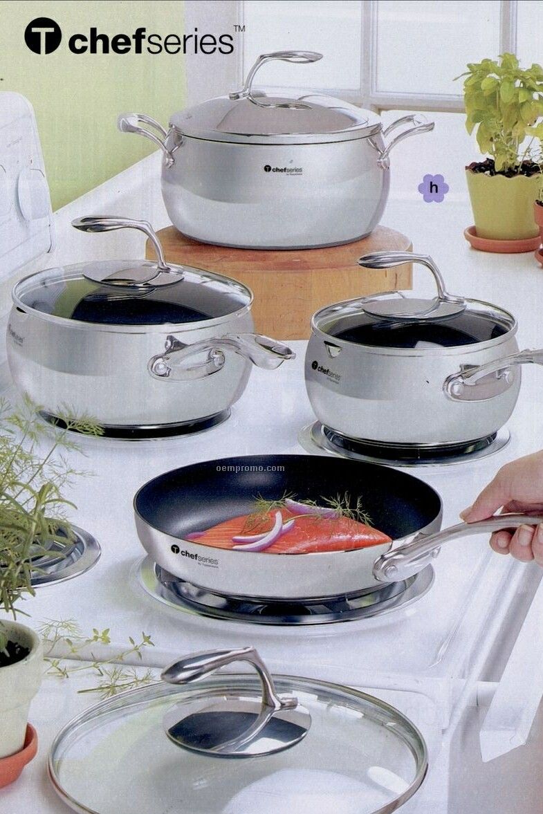Chef Series 8 Piece Cookware Collection