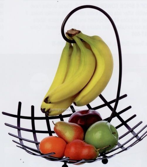 Fruit Basket With Banana Hanger