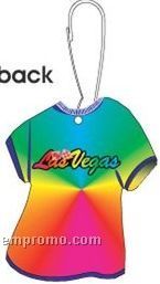 Las Vegas W/ Dice T-shirt Zipper Pull