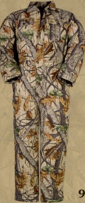 Wood'n Trail Camouflage Insulated Twill Coverall (S-xl)