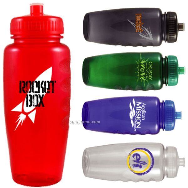 32 Oz. Pete Sport Water Bottle With Push/Pull Lid