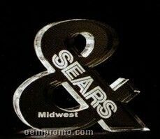 Acrylic Paperweight Up To 25 Square Inches / Ampersand
