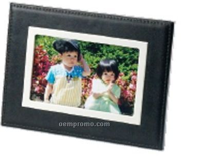 Executive Series 4"X6" Leather Photo Picture Frame