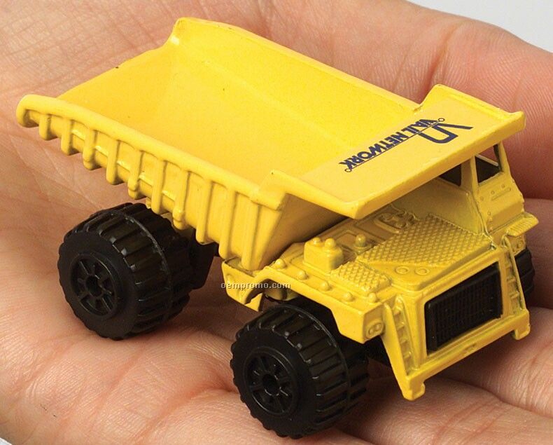 Die Cast Yellow Dump Truck