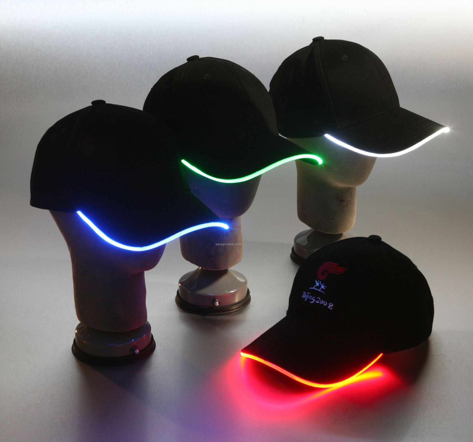 Glo-hat With Light Up Brim - Blank