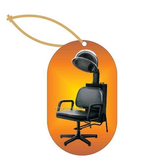 Hair Dryer Chair Executive Ornament W/ Mirrored Back(12 Square Inch)