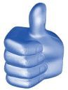 Thumbs Up Generic Stress Reliever (Priority)