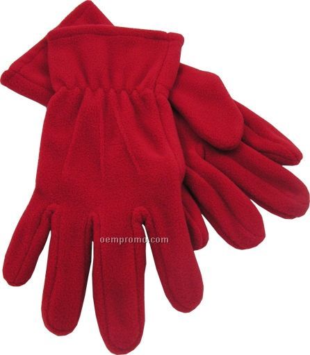 100% Polar Fleece Gloves (Domestic 5 Day Delivery)