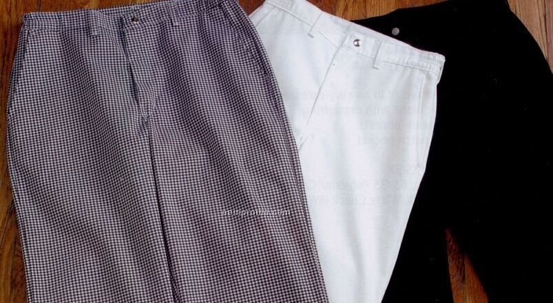 Chef Designs Cook Pant W/ Zipper Fly (28-54)
