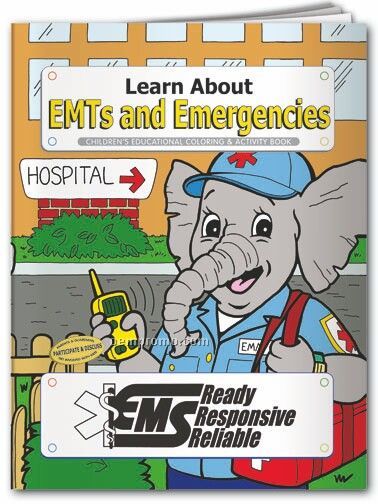 Coloring Book - Learn About Emt's And Emergencies