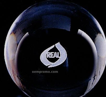 Distinctive Gift Gallery Crystal Gazing Ball Paperweight