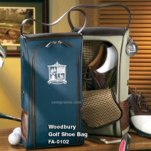 Woodbury Microfiber Golf Shoe Carrying Case