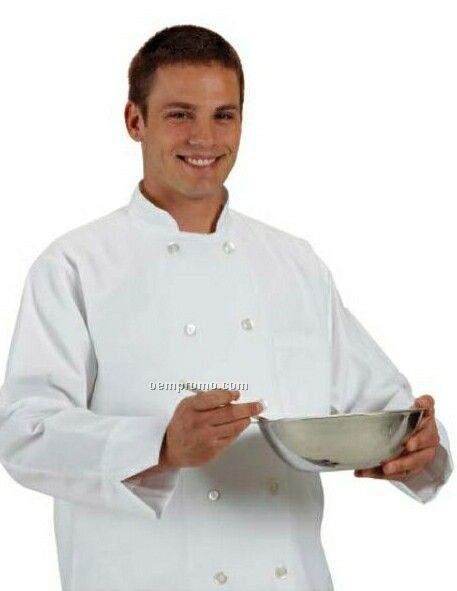 Basic Chef Coat - White (S-xl)
