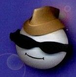 Cool Heroes Deluxe Coolball Gi Jack Tan Antenna Ball