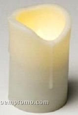 Flameless LED Wax Tear Candle 3 X 6"