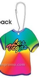 Las Vegas (2 Line) T-shirt Zipper Pull