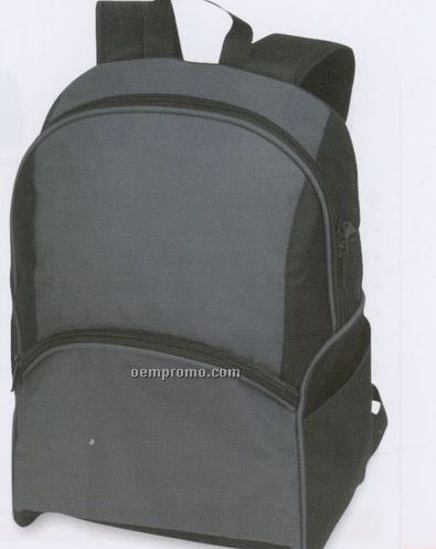 12"X17"X5-1/2" University Polyester Backpack (Blank)