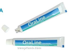 Oraline Travel Size Non Fluoride Mint Toothpaste With Safety Seal