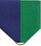 Pin Drape Ribbon, Blue-green W/ Jump Ring