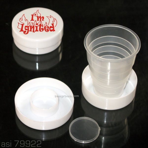 Collapsible Pill Drinking Cup