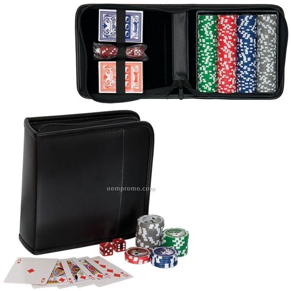 Traveling Poker Set (Blank)