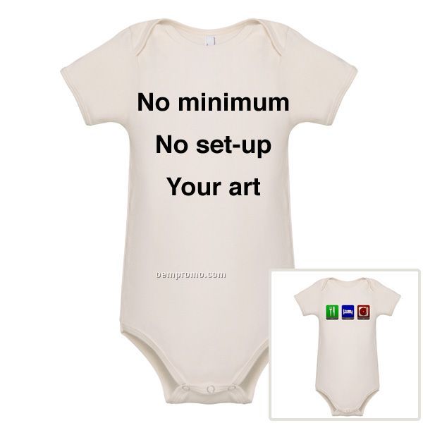 Customizable Organic Baby Bodysuit
