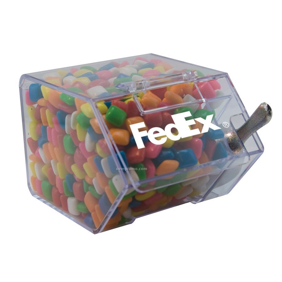 Large Candy Bin Filled With Chicklet Gum