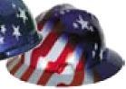 Msa Freedom Full Brim Hard Hat - American Stars & Stripes Design(Imprinted)