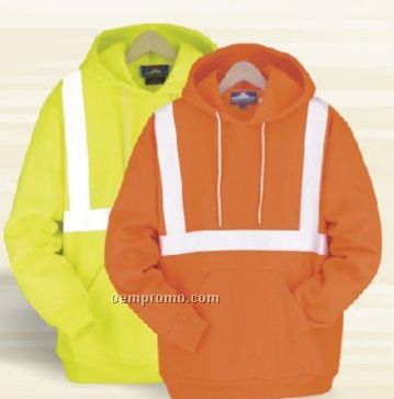 Pullover Hooded Safety Sweatshirt