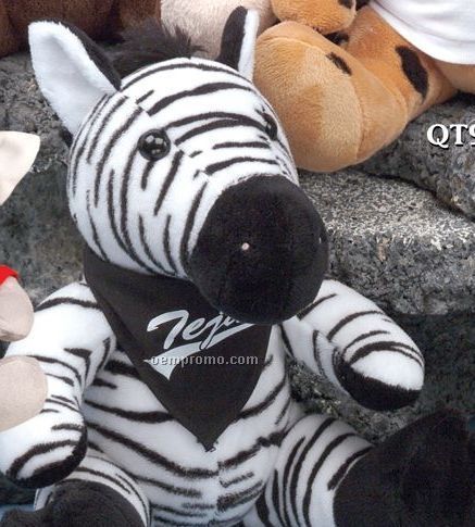 Q-tee Collection Stuffed Zebra
