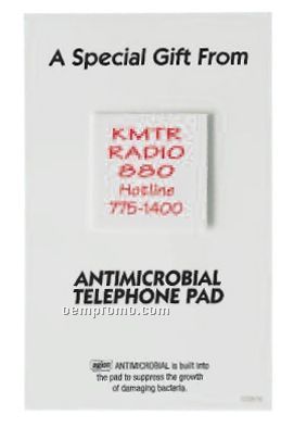 Safe Ad Telephone Pad On Standard Card