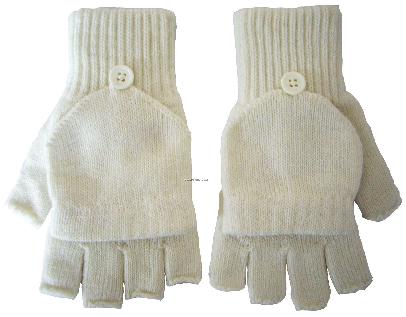 Fingerless Gloves With Cap Cover (Blank)