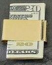 Gold Plated Twin Slot Money Clip