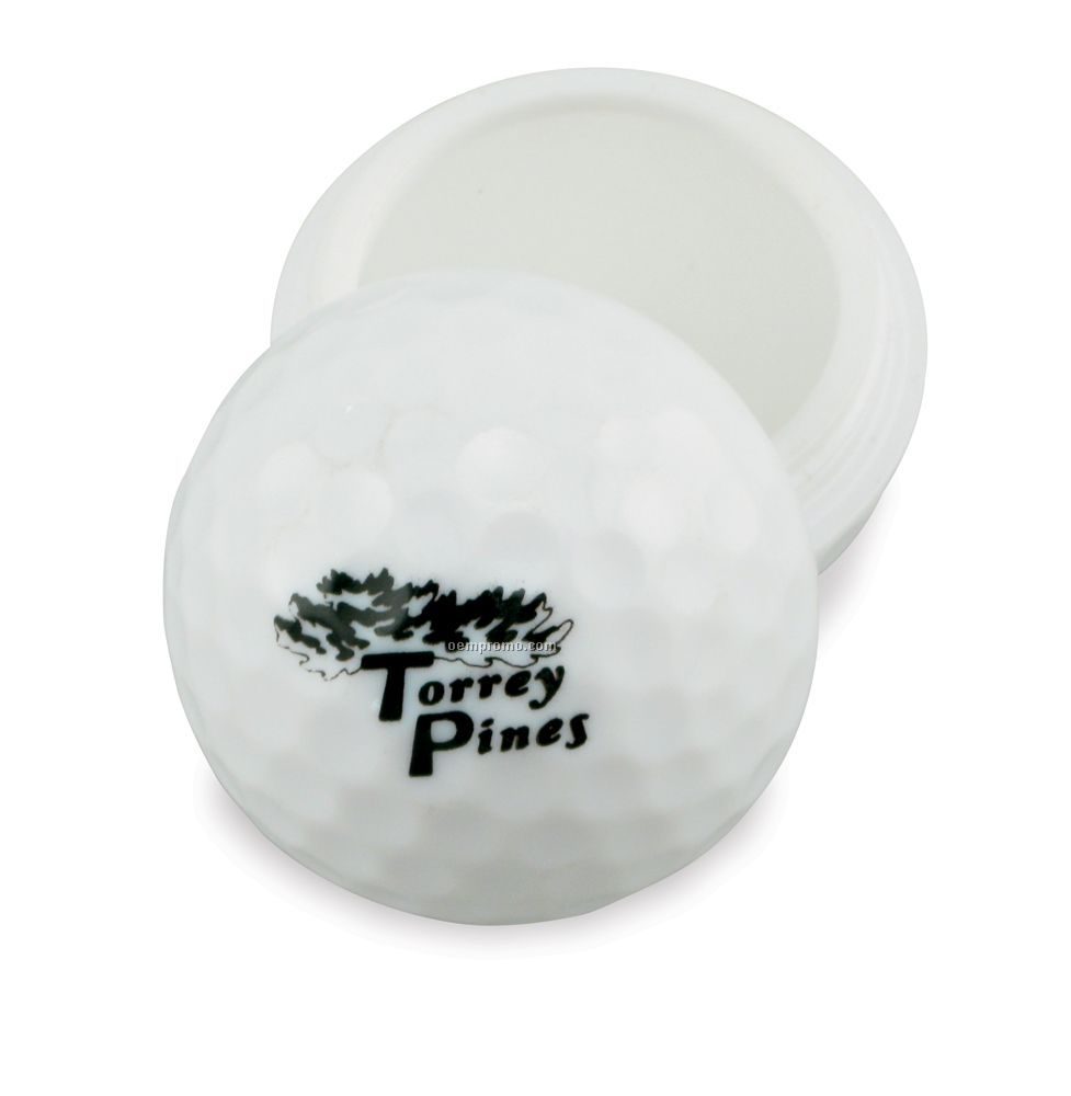 Golf Ball Spf 15 Lip Balm (Peppermint Flavor)