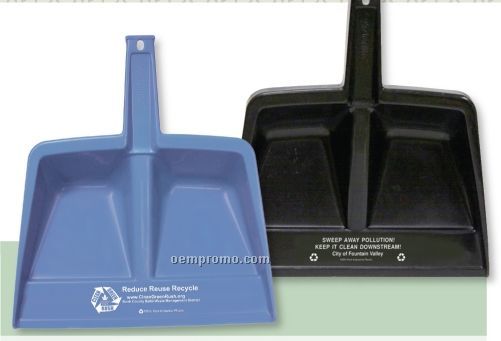 Recycled Dust Pan W/Recycling Message