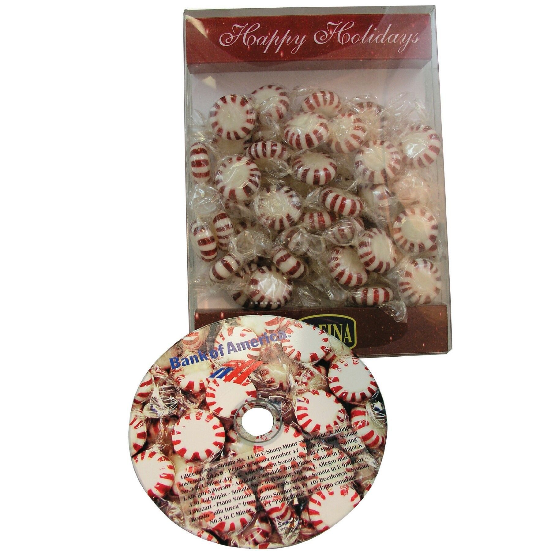 Red White Starlight Mints With Simply Beautiful Music Matching CD