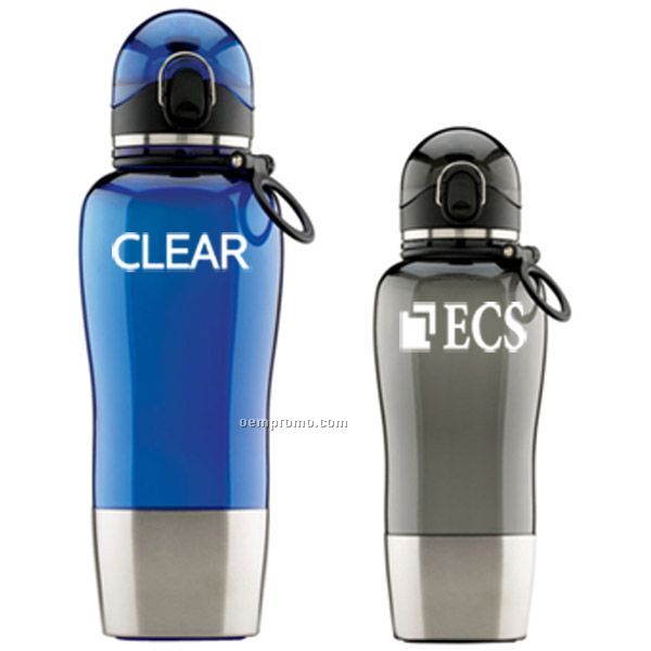 Bpa Free - 24 Oz. Polycarbonate And Stainless Steel Water Bottle