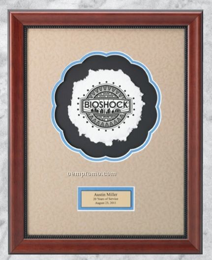 Professional Gallery Award Plaques W/ Handmade Paper