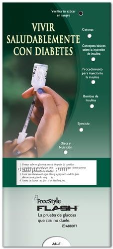 Spanish Staying Healthy With Diabetes - Pocket Slider Chart/ Brochure